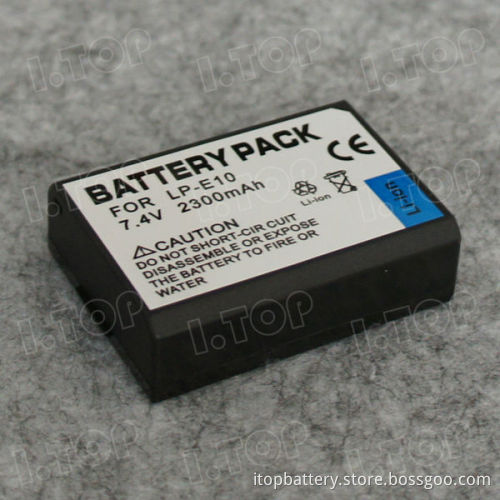 Hot Selling Replacement Camera Battery LP-E10 Battery for Canon